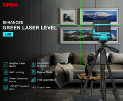 Kiprim LV8 Green Laser Level Kiprim
