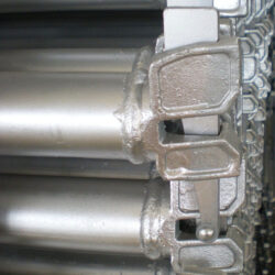 Multidirectional scaffolding ledger