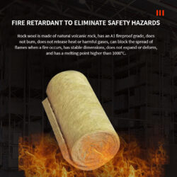 Custom Rock Wool Insulation Rolls