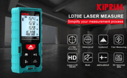 KIPRIM LD70E LASER DISTANCE MEASURE 229FT LASER TAPE MEASURE 70M