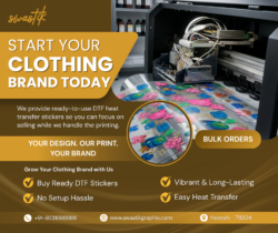 DTF Printing, Hot Fix Rhinestone, Heat Transfer Sticker, Screen Printing & Embroidery – ...