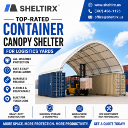 Next-Level Storage: Container Canopy Shelter