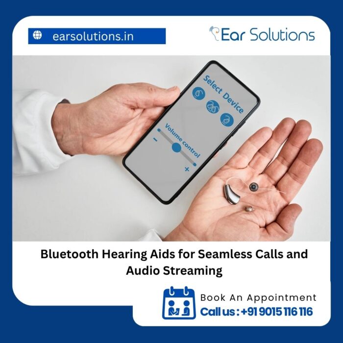 Bluetooth Hearing Aids for Seamless Calls and Audio Streaming