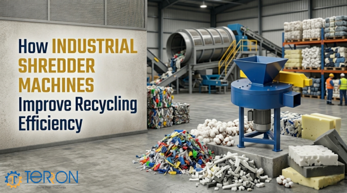 How Industrial Shredder Machines Improve Recycling Efficiency