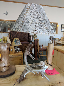 Log Lamps- North Idaho Log Furniture