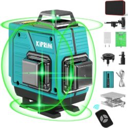 Kiprim LV4D laser level 4×360 Professional 16 Linien 40M