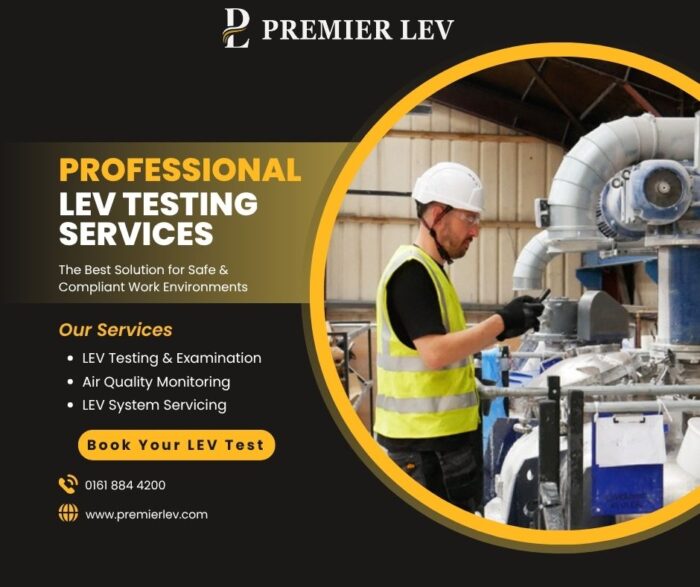 LEV Testing Services UK | Certified Air Quality & COSHH Compliance Experts