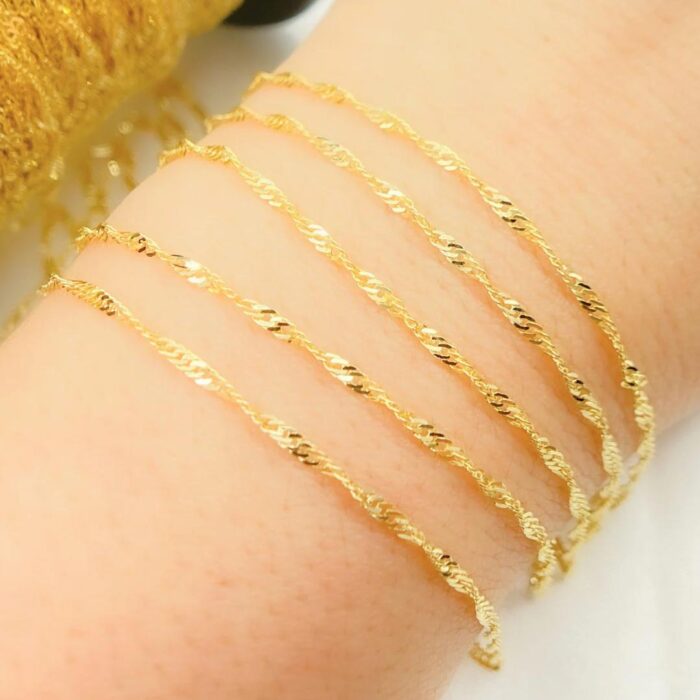 Classic Solid Gold Chain – Timeless Jewelry Essential