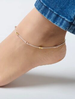 Shine Your Steps with 925 Sterling Silver Anklets by TruveSilver in India