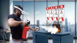 Virtual Reality Fire Extinguisher Training