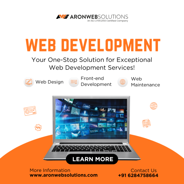 Web Development That Drives Real Growth | Aron Web Solutions