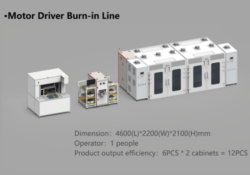 Motor Driver Burn-in Line