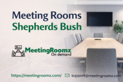 Book Modern Meeting Rooms Shepherds Bush with Ease