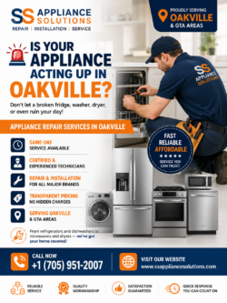 Appliance Repair Oakville Fast Reliable Service