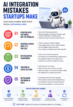 AI Integration Mistakes Startups Make – Common AI Implementation Errors to Avoid