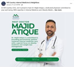 Internal medicine and weight loss