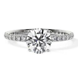 Shop Lab Created Diamond Rings Round Cut Diamond Ring