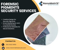 Forensic Pigments Security Services for Advanced Brand Defense