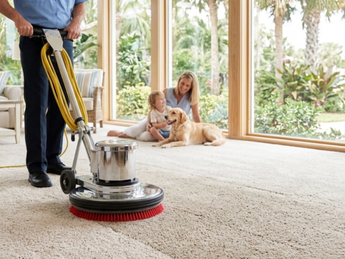 Boca Raton Carpets Clean & Dry in 1 Hour ✨