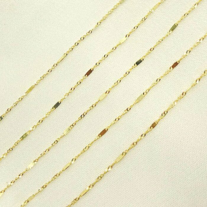 Elegant 14k Solid Gold Chain for Premium Jewelry Lovers