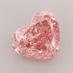 Shop Lab Grown Colored Diamonds Heart Cut Pink Lab Diamond