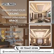 Interior Designer in Howrah | Best False Ceiling Design | Seth Paris
