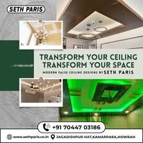 Gypsum False Ceiling Contractor in Howrah | Best Modular Kitchen