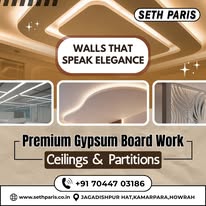 Gypsum False Ceiling Contractor in Howrah | Best Modular Kitchen