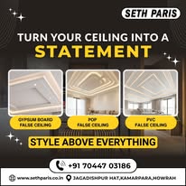 Gypsum False Ceiling Contractor in Howrah | Best Modular Kitchen
