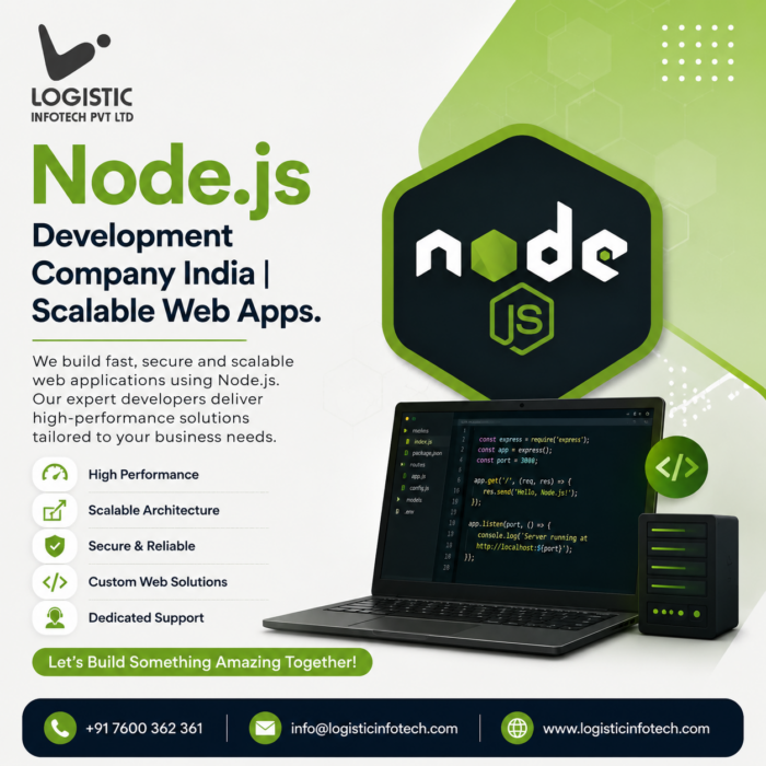 Node.js Development Company India Scalable Web Apps