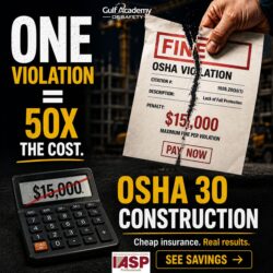 Earn Your OSHA 30 Hour Construction Certification and Stand Out on Every Jobsite