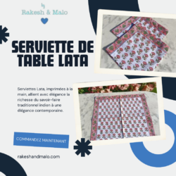 Serviette de table Lata