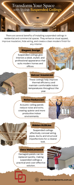 Transform Your Space with Stylish Suspended Ceilings