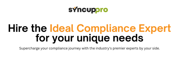 Hire Expert Compliance Consultants with Syncuppro