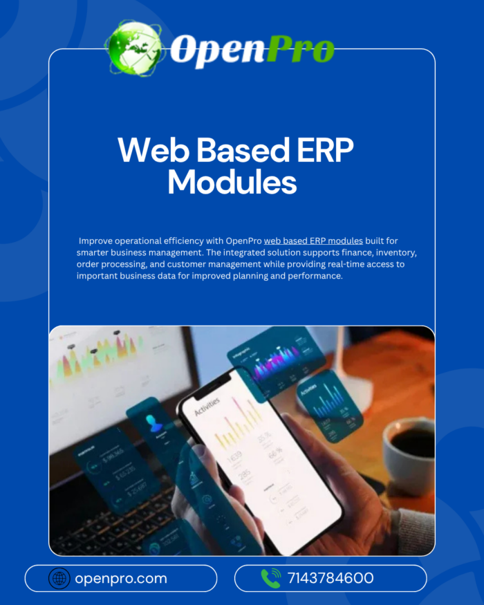 Web Based ERP Modules for Efficient Management