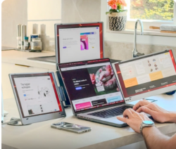 Triple Screen Laptop Extender