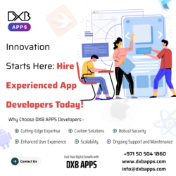 DXB APPS – Trusted Mobile App Development Experts Helping Businesses Achieve Digital Growth