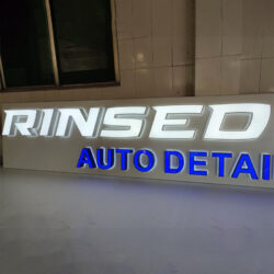 Custom LED Front Lit Channel Letters Sign