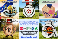 Top 10 Manufacturers of Personalized Medals in China