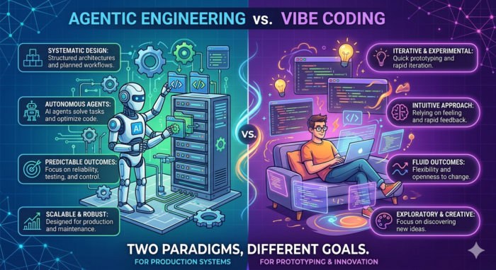 Agentic Engineering vs Vibe Coding: Two Ways Teams Build with AI Today