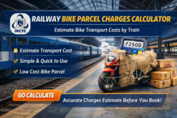 IRCTC Bike Parcel Service – Complete Guide to Transporting Your Bike by Train