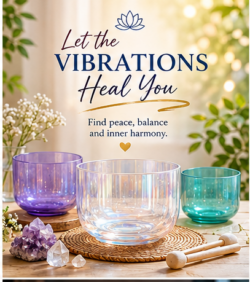 Crystal Sound Bowl in Singapore for Meditation and Wellness