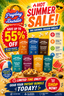 Summer Sale on Gourmet Popcorn – PayDay Bundle Deals