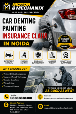 Car Denting Painting Insurance Claim in Noida