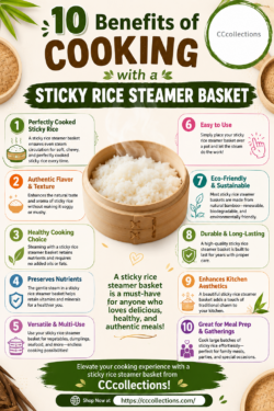 10 Benefits of Cooking with a Sticky Rice Steamer Basket