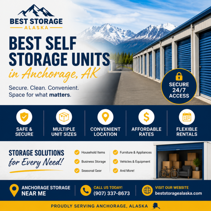 Best Self Storage Units in Anchorage, AK