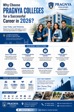 Pragnya Colleges Hyderabad | Best Degree & PG College in Chandanagar