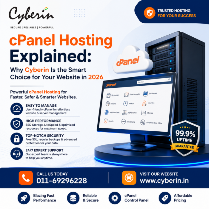 cPanel Hosting | Fast, Secure & Affordable Web Hosting – Cyberin