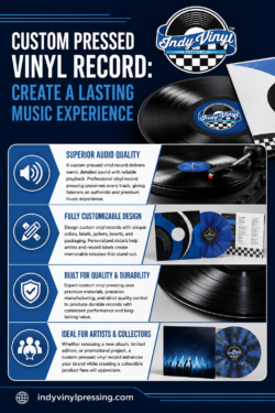 Custom Pressed Vinyl Record: Create a Lasting Music Experience