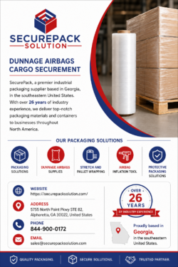 Stretch Film Distributors in Georgia | SecurePack Solutions